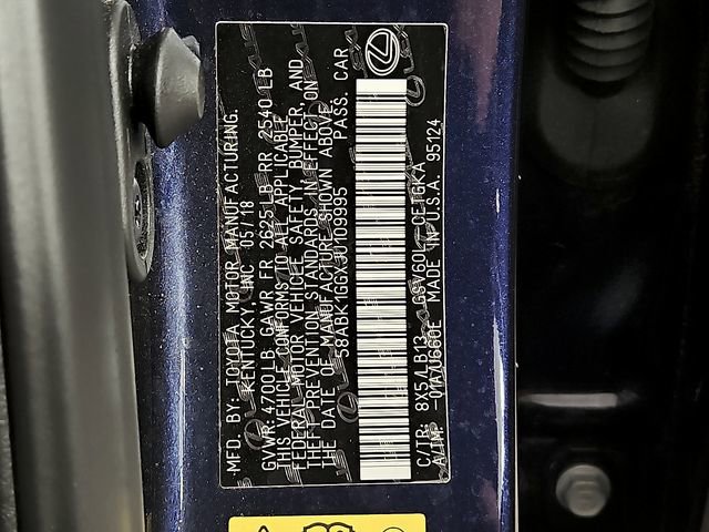 Used 2018 Lexus ES 350 w/ Luxury Package w/Wood Trim FWD image 31