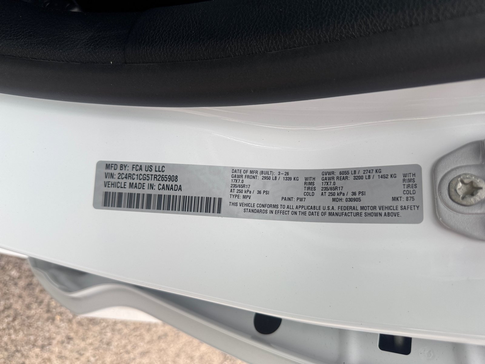 New 2026 Chrysler Voyager LX FWD image 25