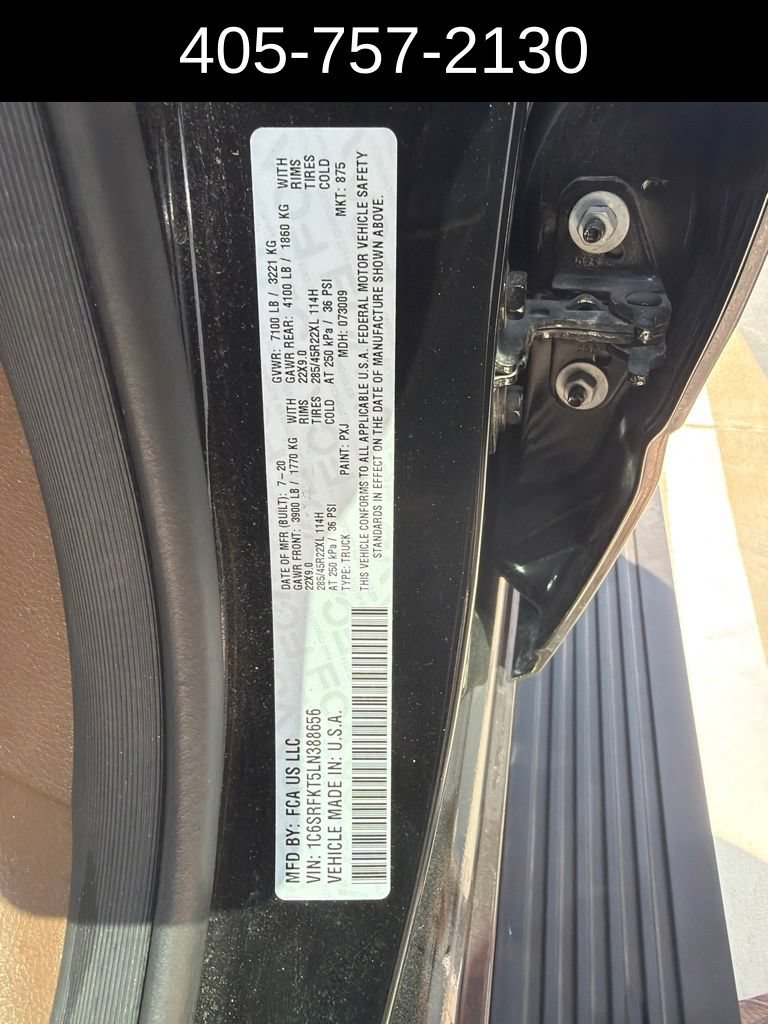 Used 2020 RAM 1500 Limited AWD/4WD image 5