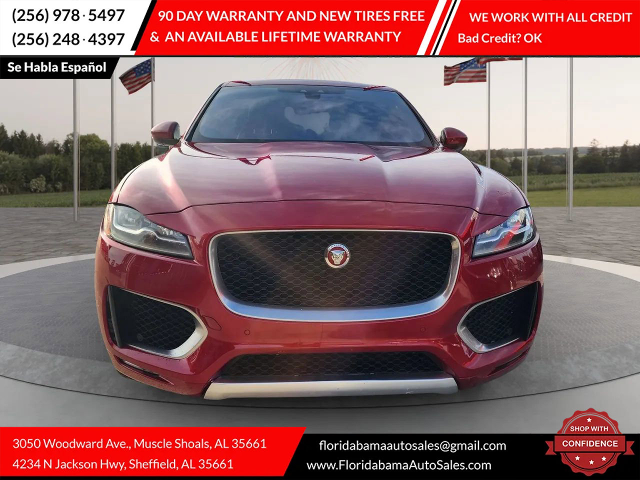 Used 2019 Jaguar F-PACE S image 2