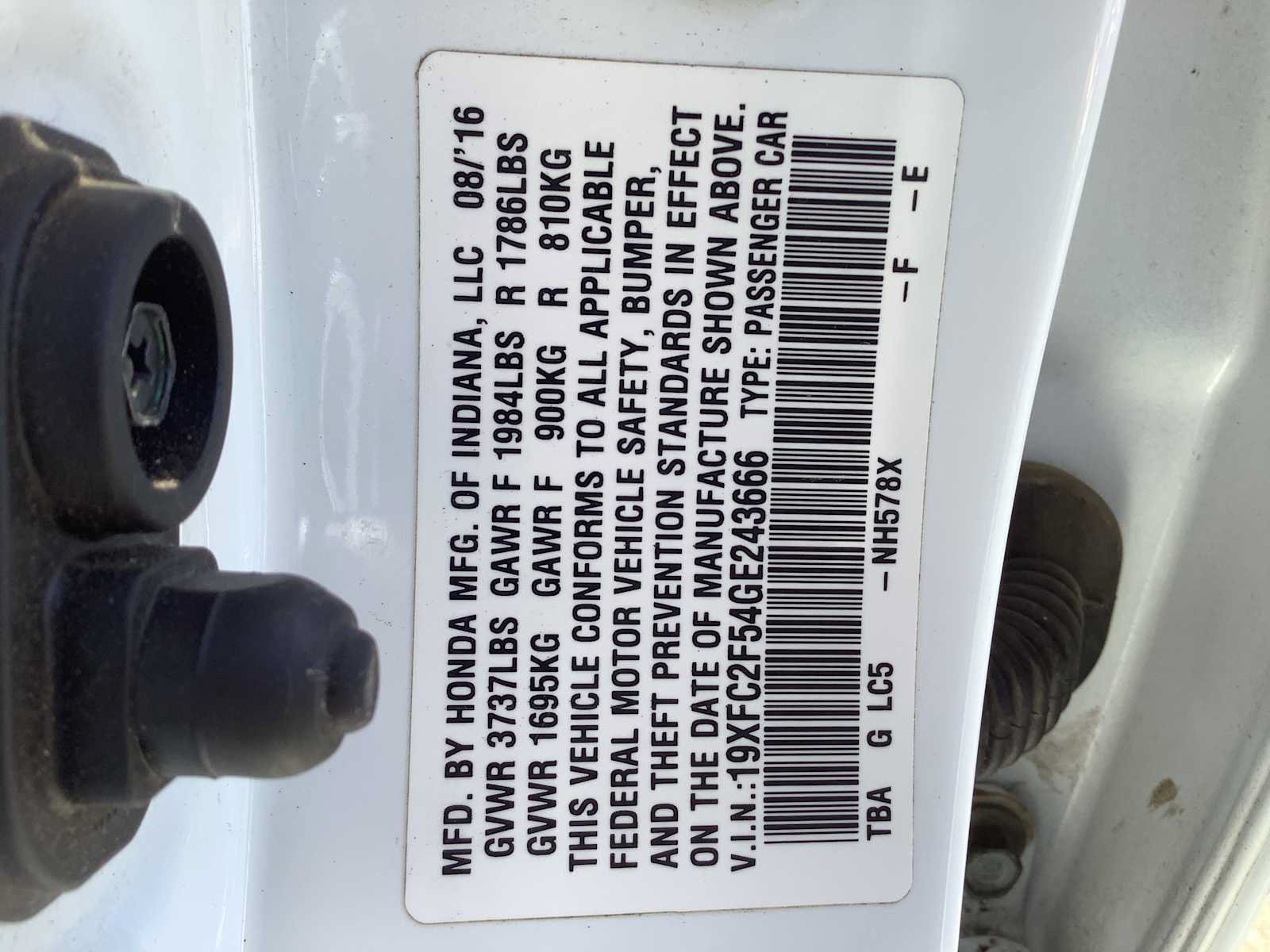 Used 2016 Honda Civic LX image 21