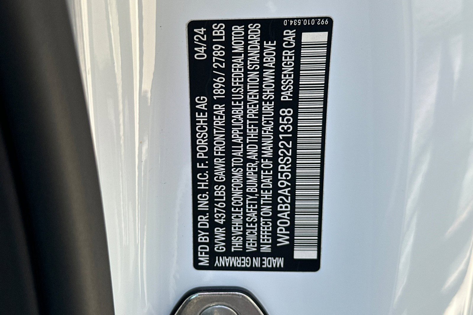 Certified 2024 Porsche 911 Carrera S RWD image 28