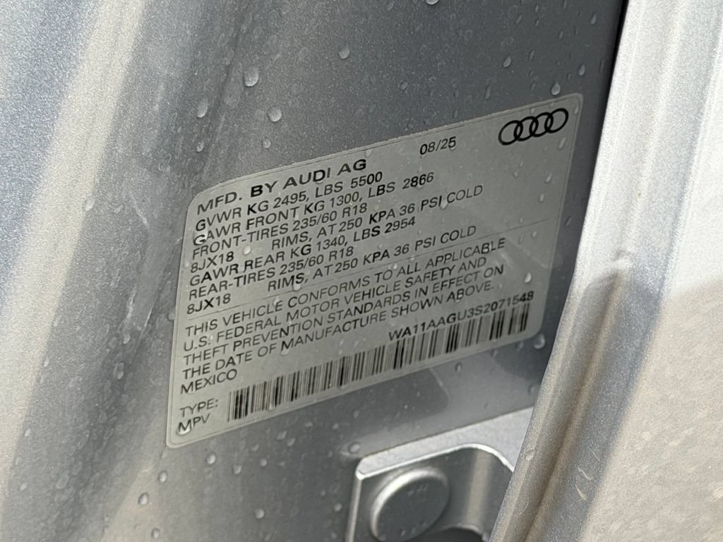 Used 2025 Audi Q5 Premium w/ Convenience Package AWD/4WD image 30