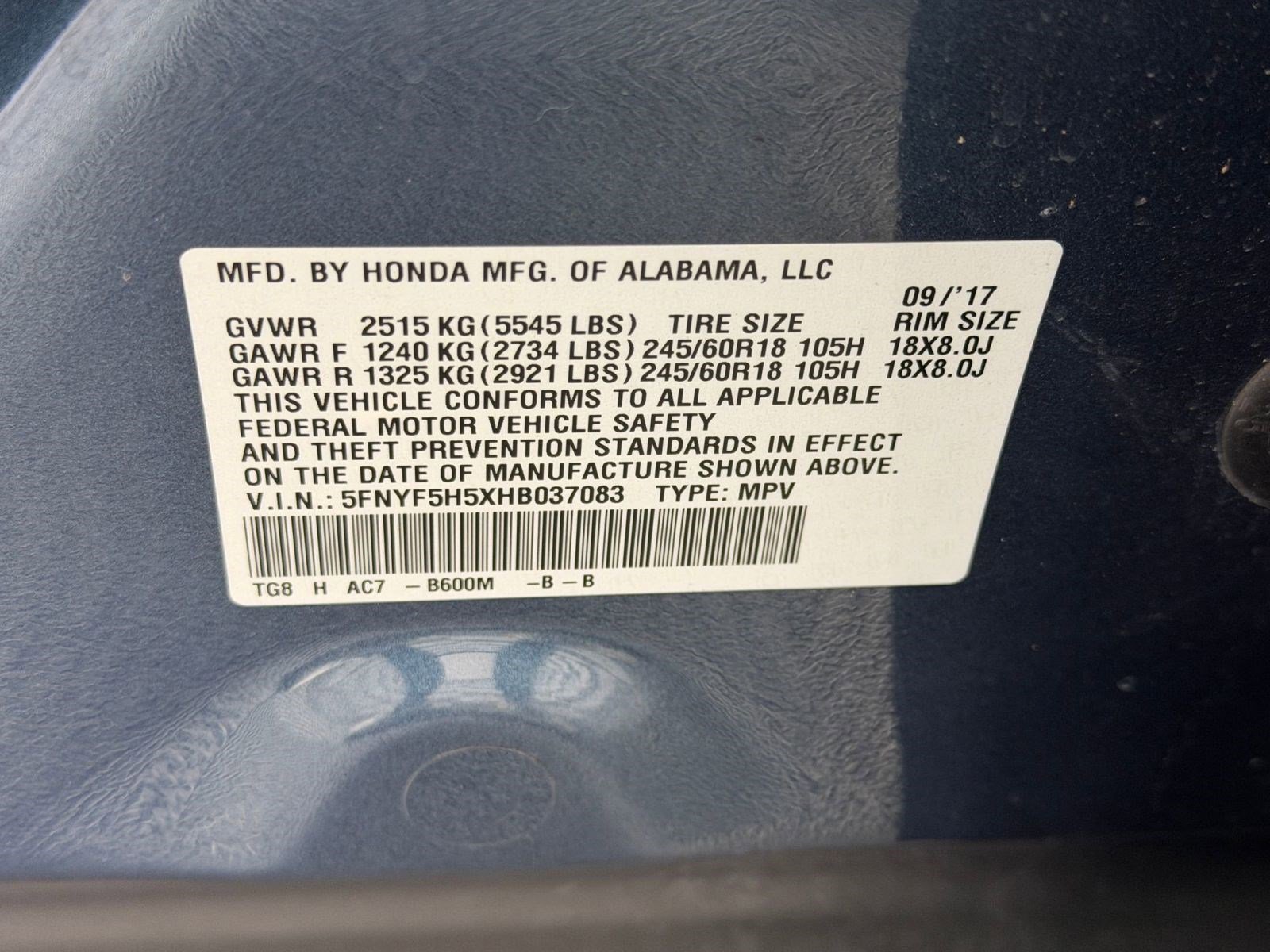 Used 2017 Honda Pilot EX-L image 22