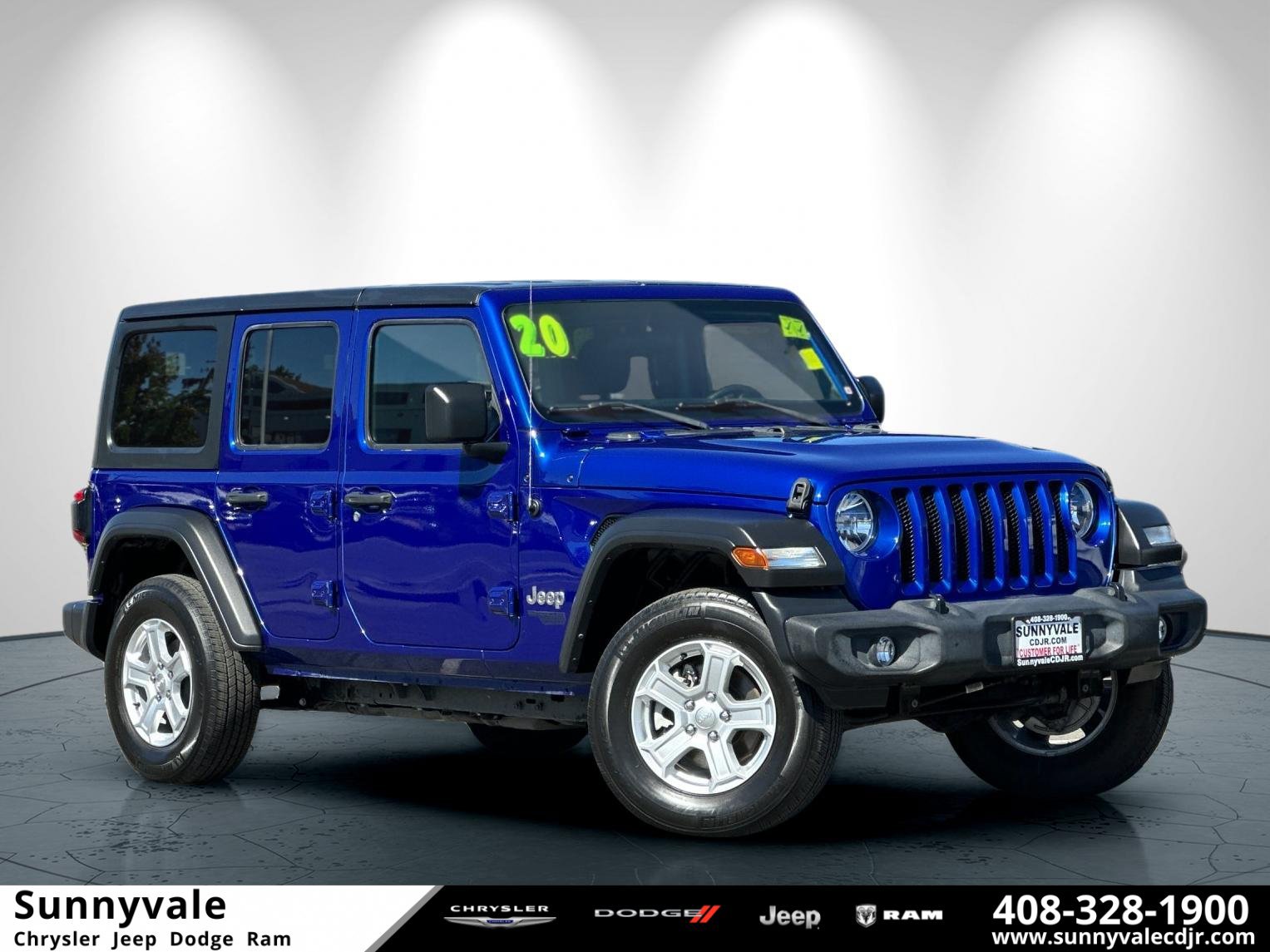 Used 2020 Jeep Wrangler Unlimited Sport S