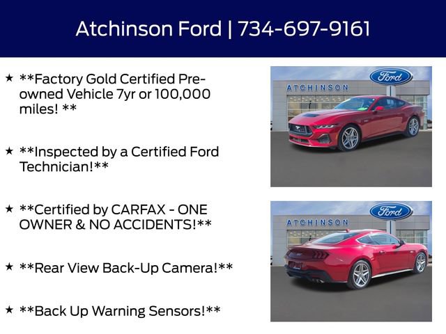 Certified 2024 Ford Mustang GT Premium RWD image 5