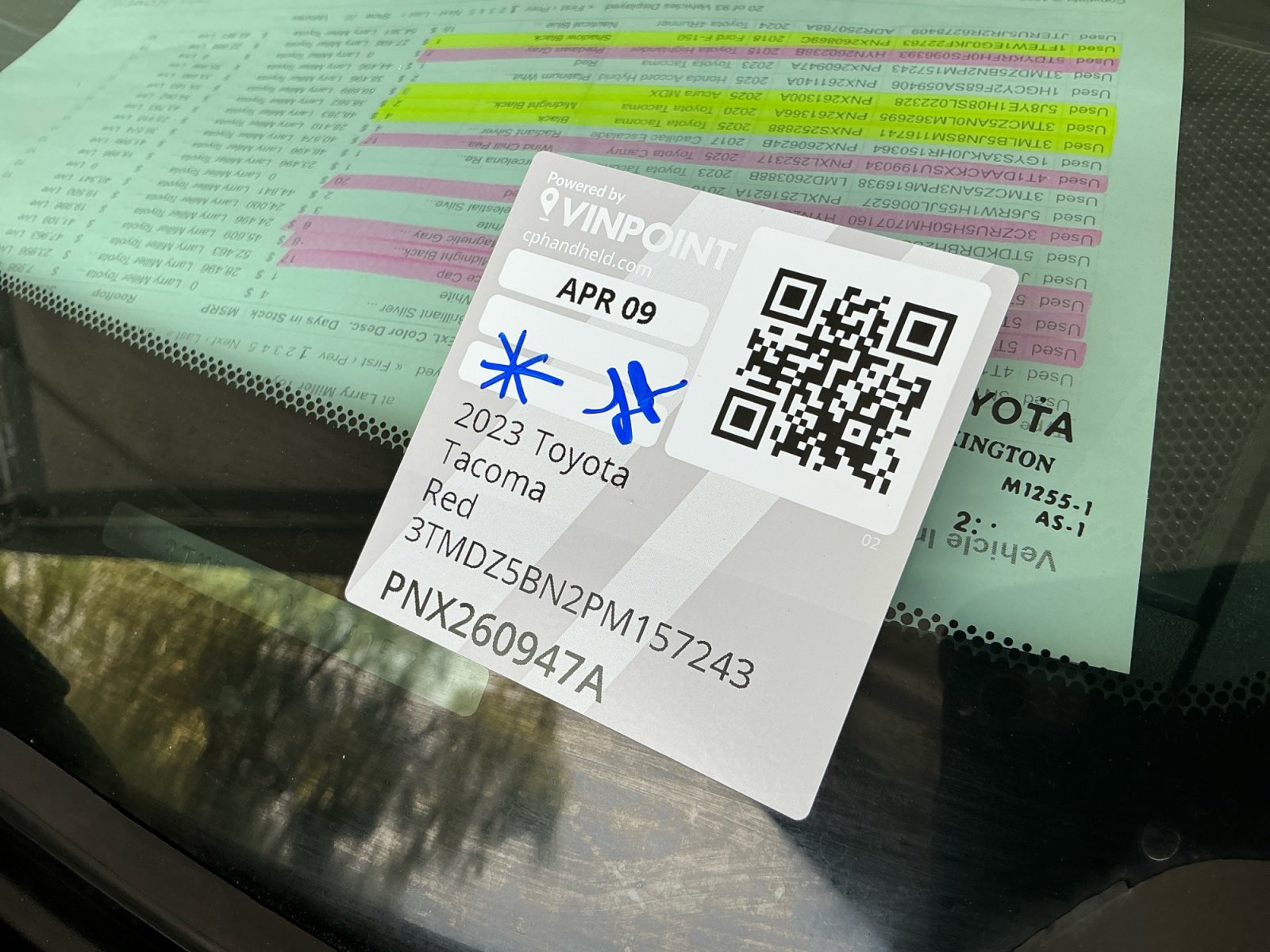 Used 2023 Toyota Tacoma TRD Sport w/ Advanced Technology Package image 25