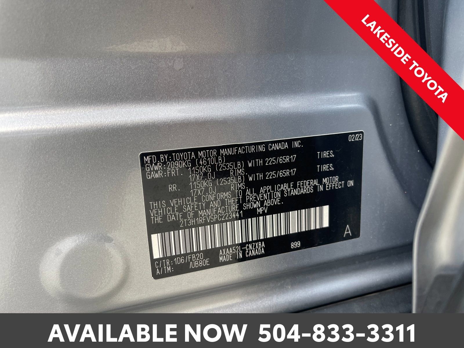 Used 2023 Toyota RAV4 LE image 38