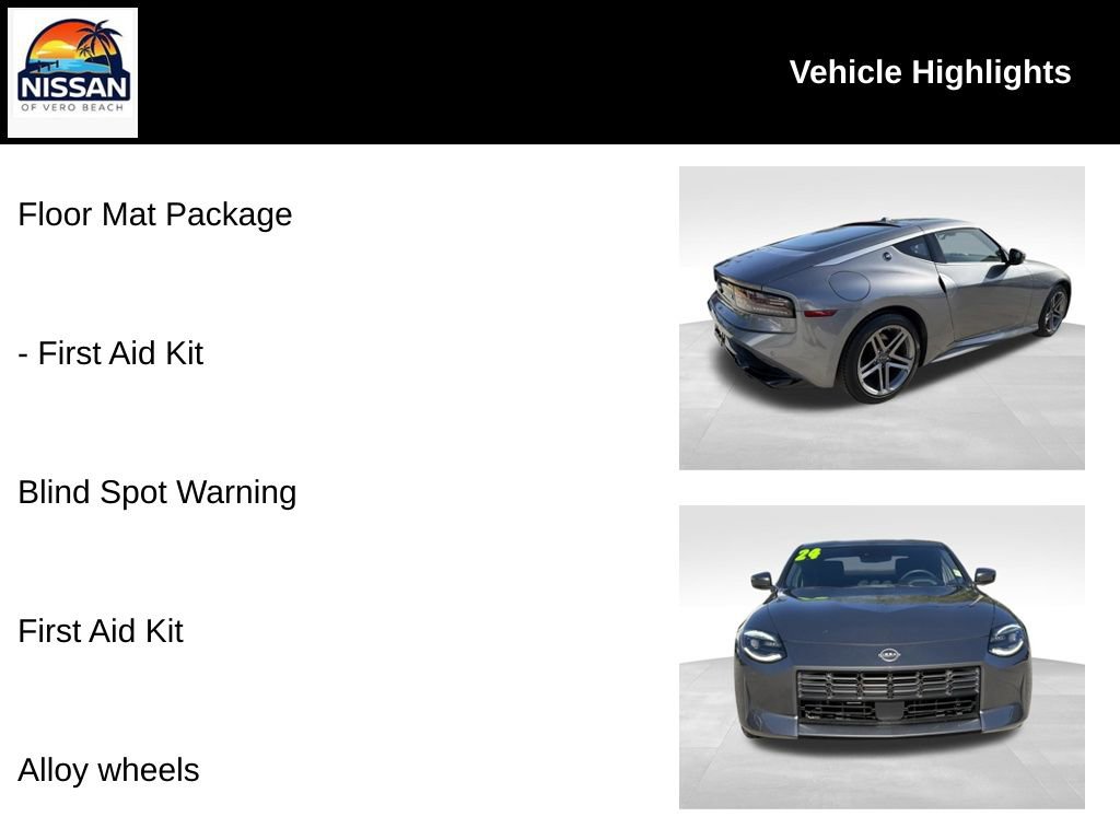 Used 2024 Nissan Z Sport w/ Floor Mat Package image 19