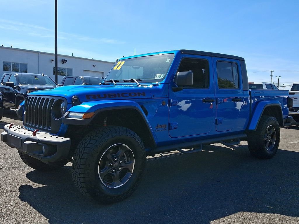 Used 2022 Jeep Gladiator Rubicon w/ LED Lighting Group AWD/4WD image 3