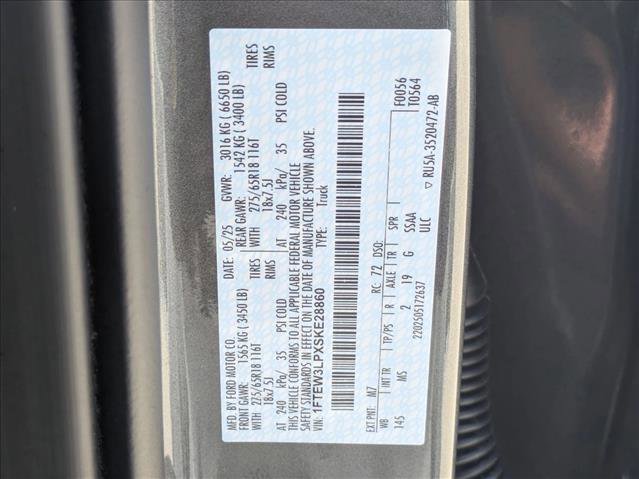 Used 2025 Ford F150 XLT w/ Equipment Group 301A Standard image 24