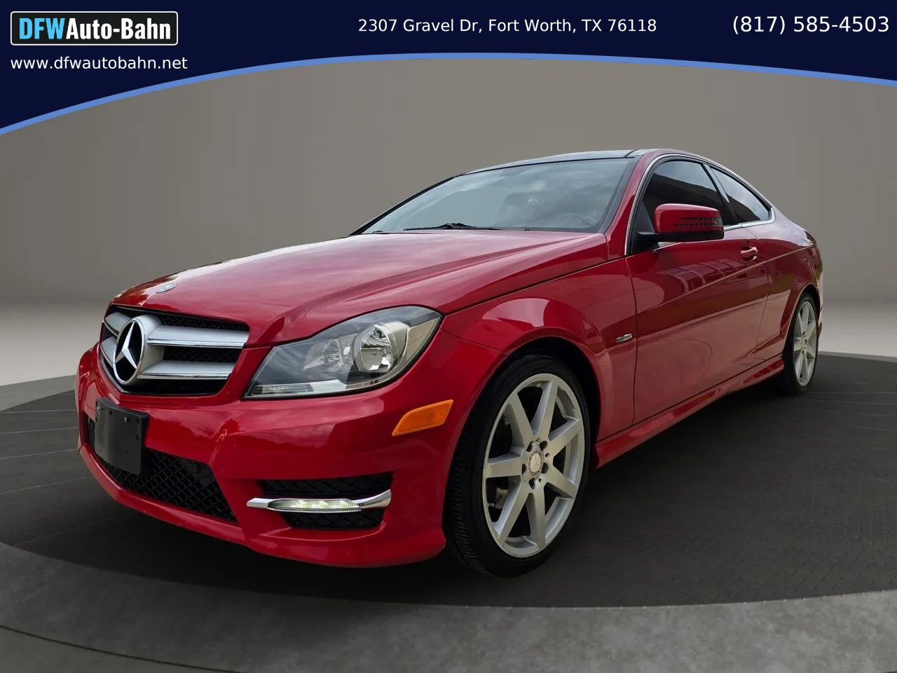 Used 2012 Mercedes-Benz C 250 Coupe