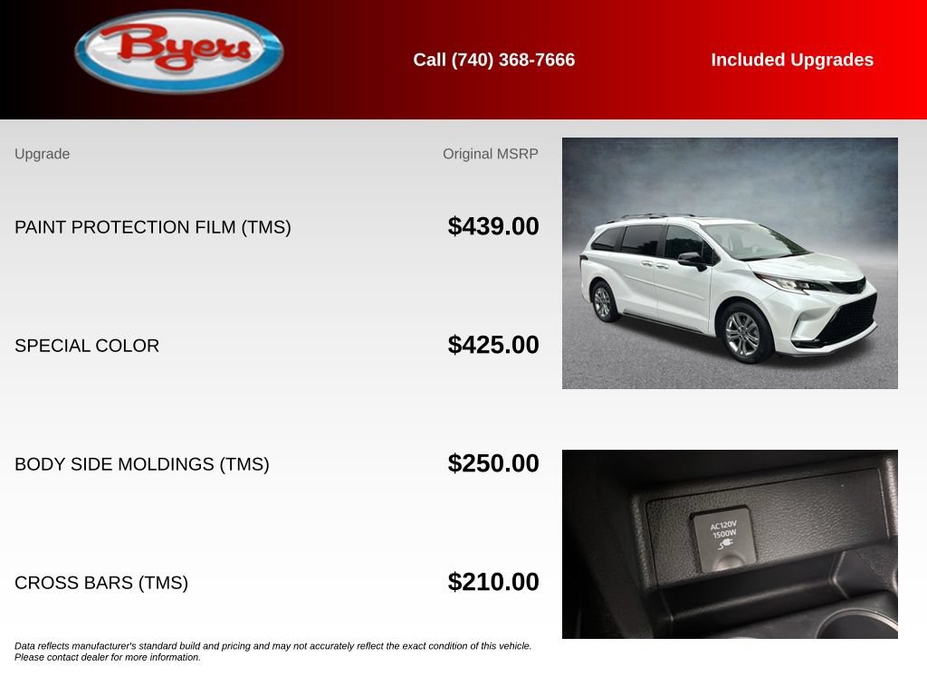 Used 2023 Toyota Sienna XSE AWD/4WD image 5