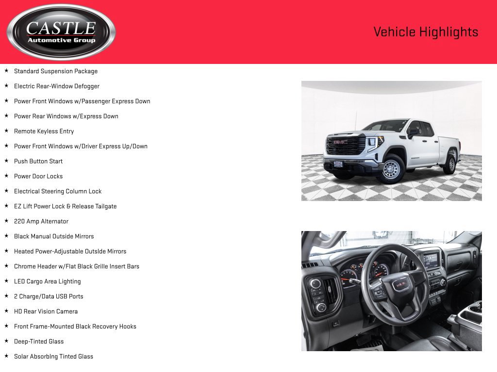 Used 2023 GMC Sierra 1500 Pro w/ Convenience Package AWD/4WD image 8