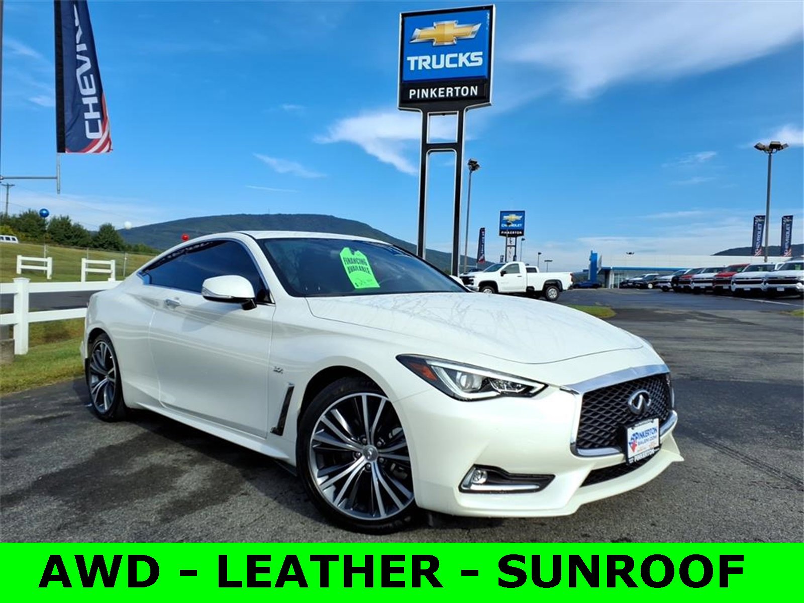 Used 2018 INFINITI Q60 3.0t Luxe w/ Sensory Package 3.0T Luxe