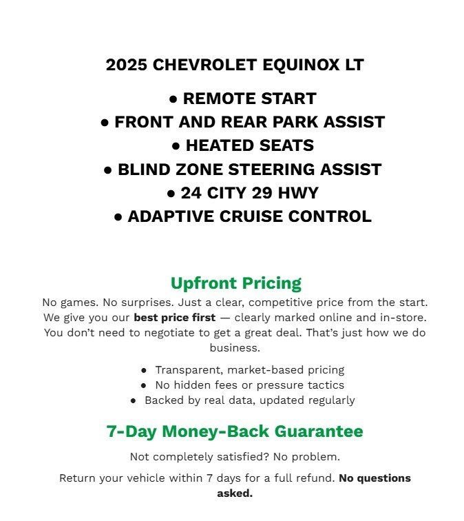 Certified 2025 Chevrolet Equinox LT AWD/4WD image 2