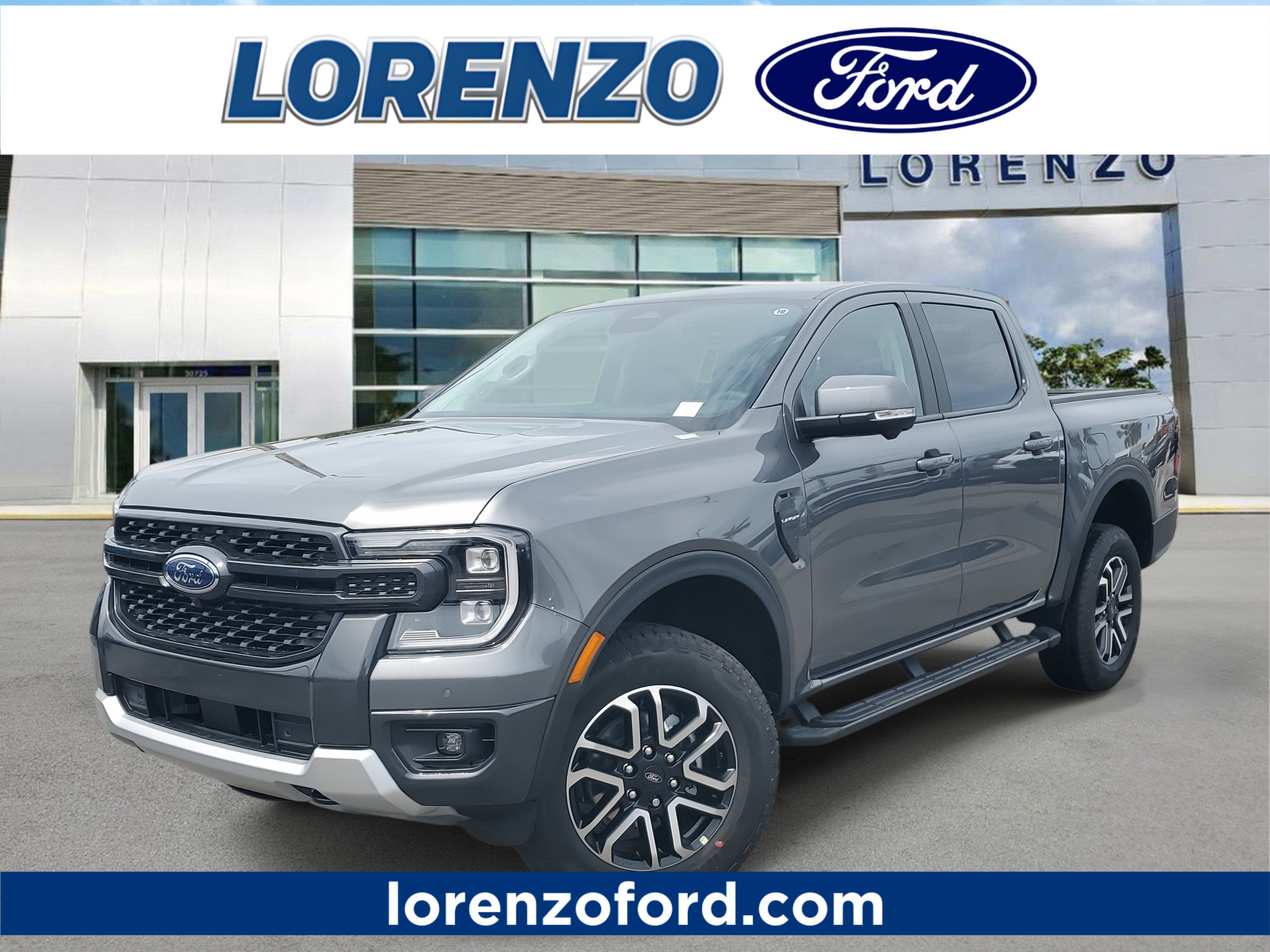New 2025 Ford Ranger Lariat w/ FX4 Off-Road Package