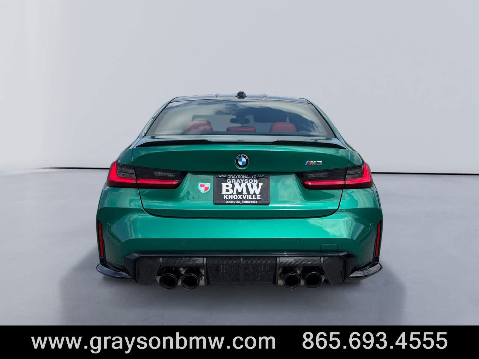 Used 2025 BMW M3 w/ M Carbon Exterior Package RWD image 4