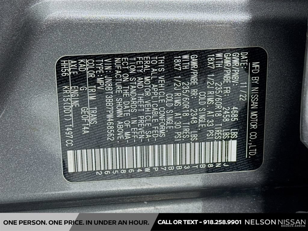Certified 2023 Nissan Rogue SV AWD/4WD image 29
