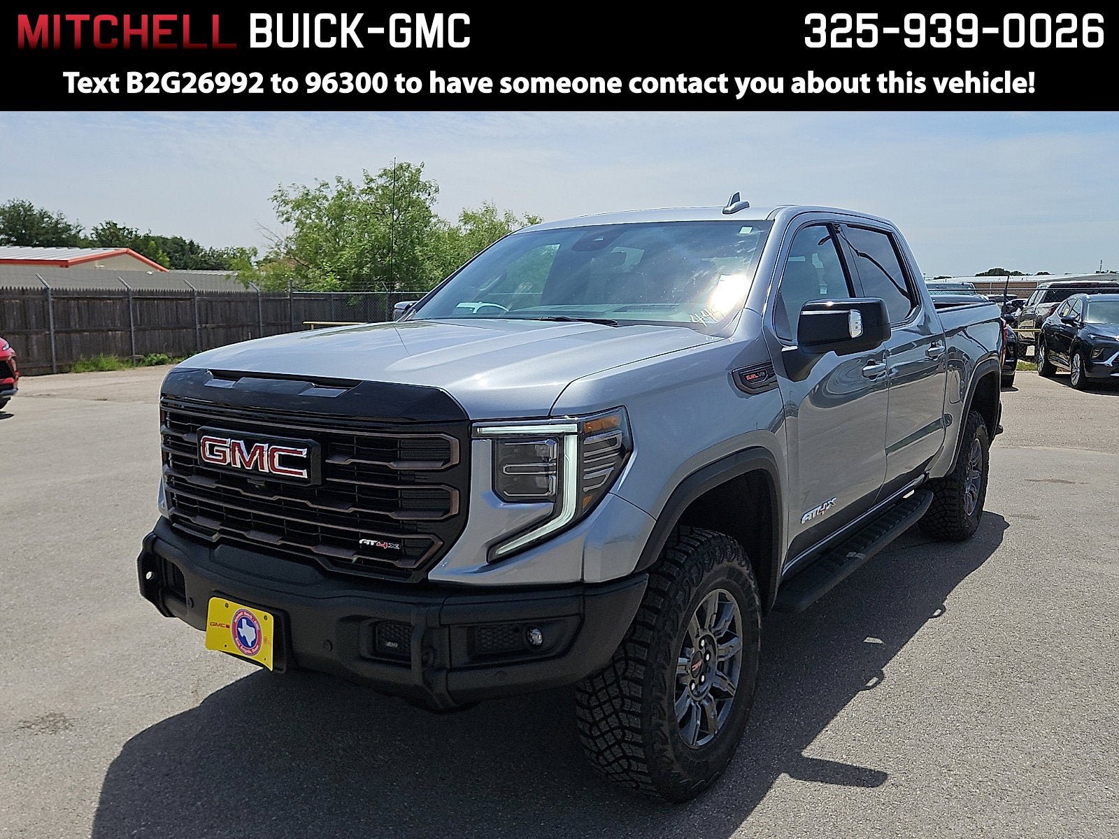 New 2026 GMC Sierra 1500 AT4X AWD/4WD image 1