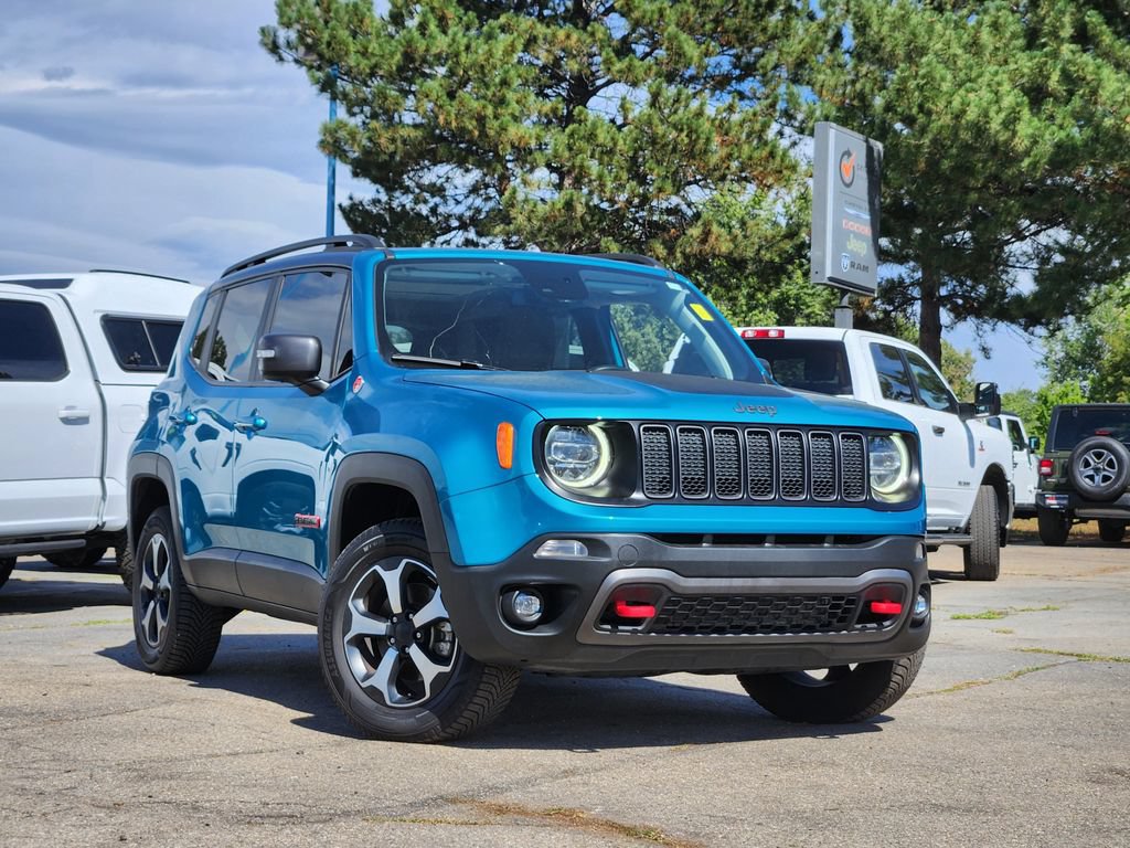 Used 2021 Jeep Renegade Trailhawk w/ Sun & Sound Group AWD/4WD image 1