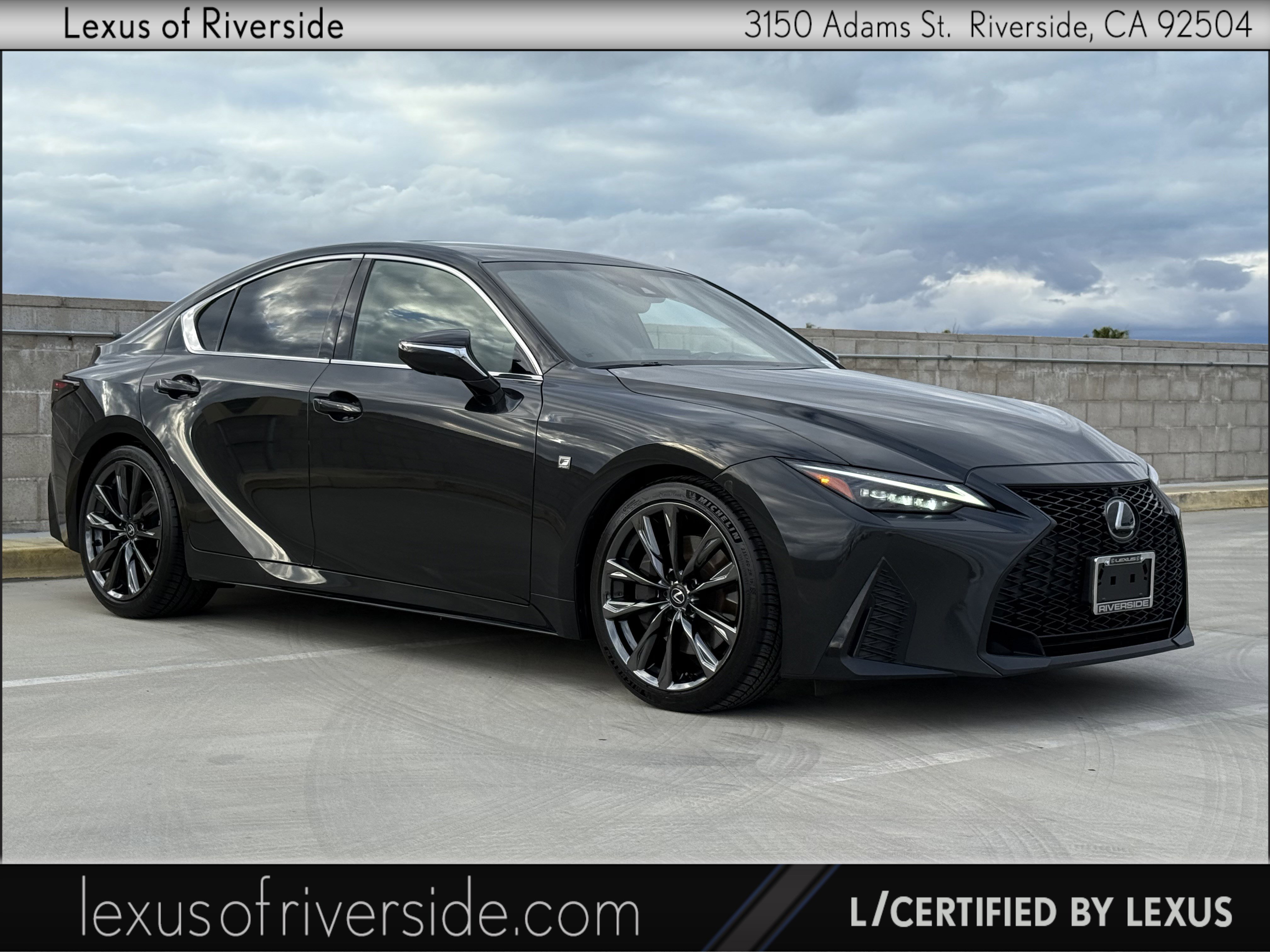 Certified 2023 Lexus IS 350 F Sport w/ Navigation Package RWD image 1