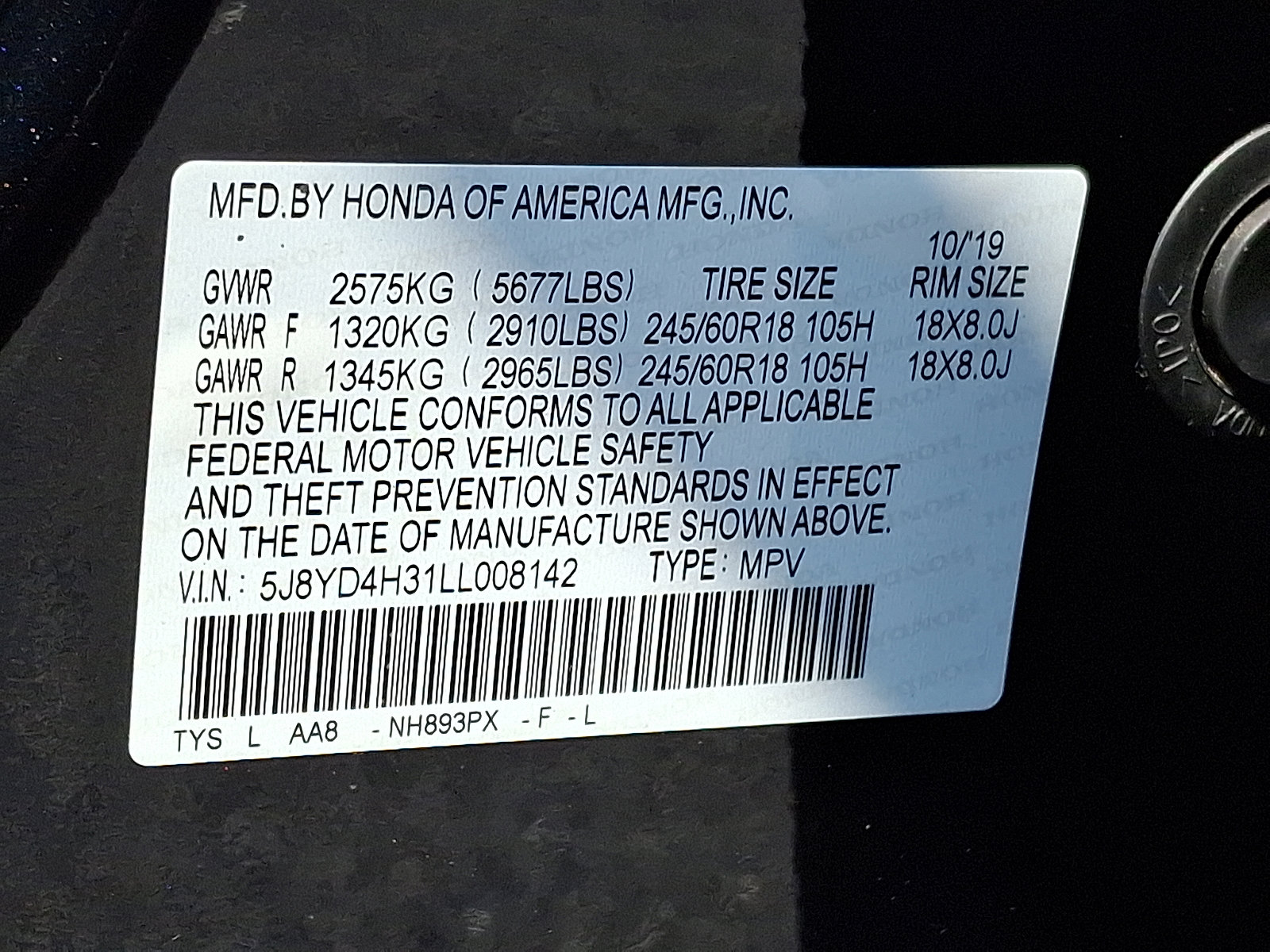 Used 2020 Acura MDX SH-AWD image 27