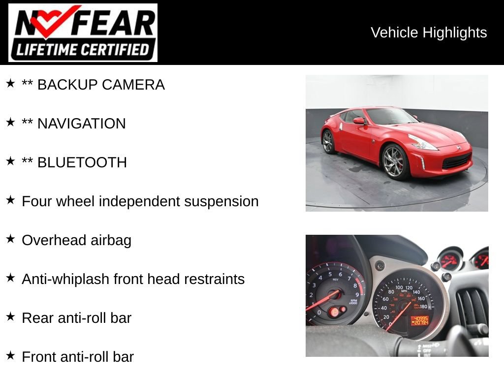 Used 2016 Nissan 370Z Coupe RWD image 2