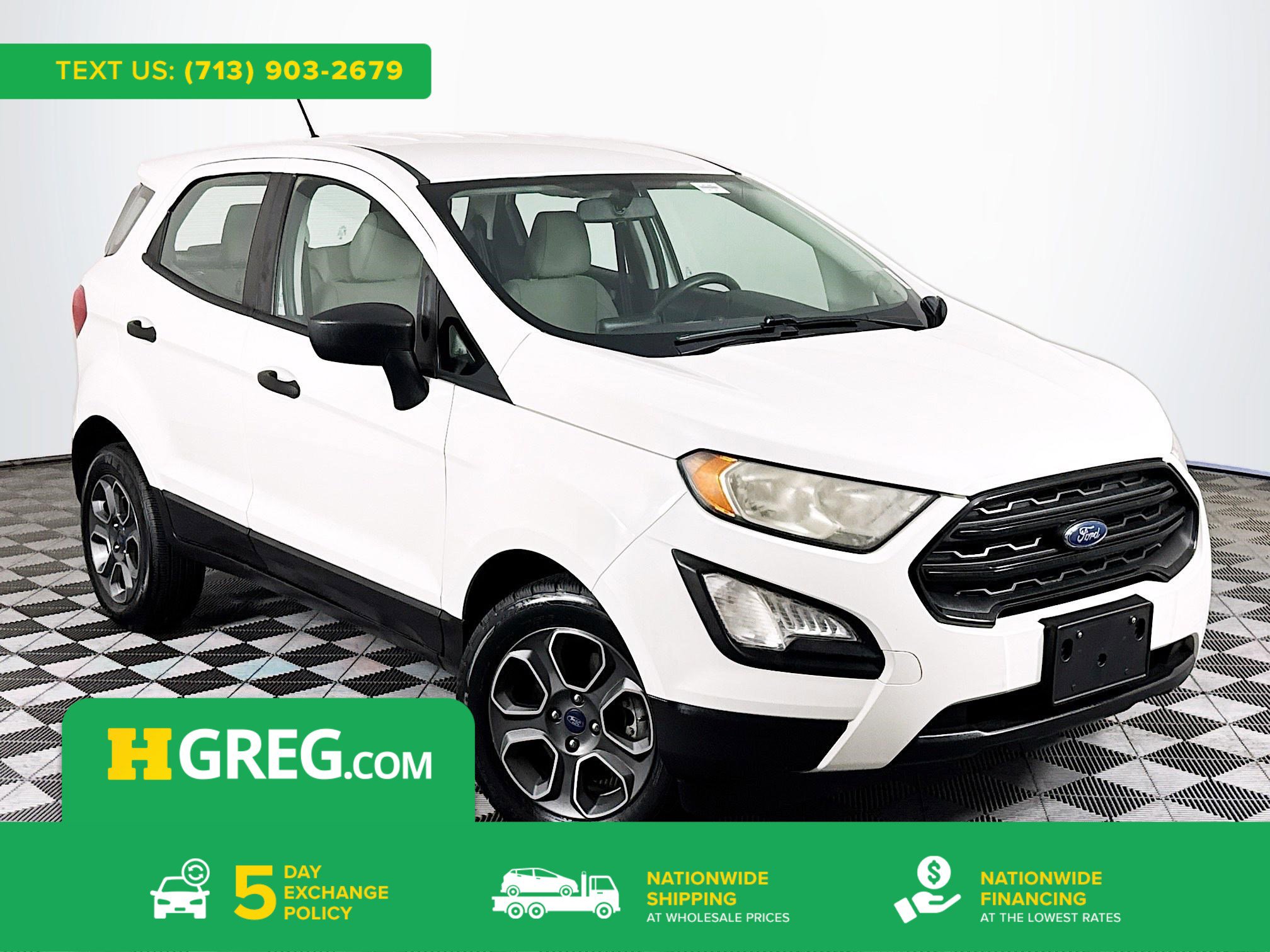 Used 2018 Ford EcoSport S