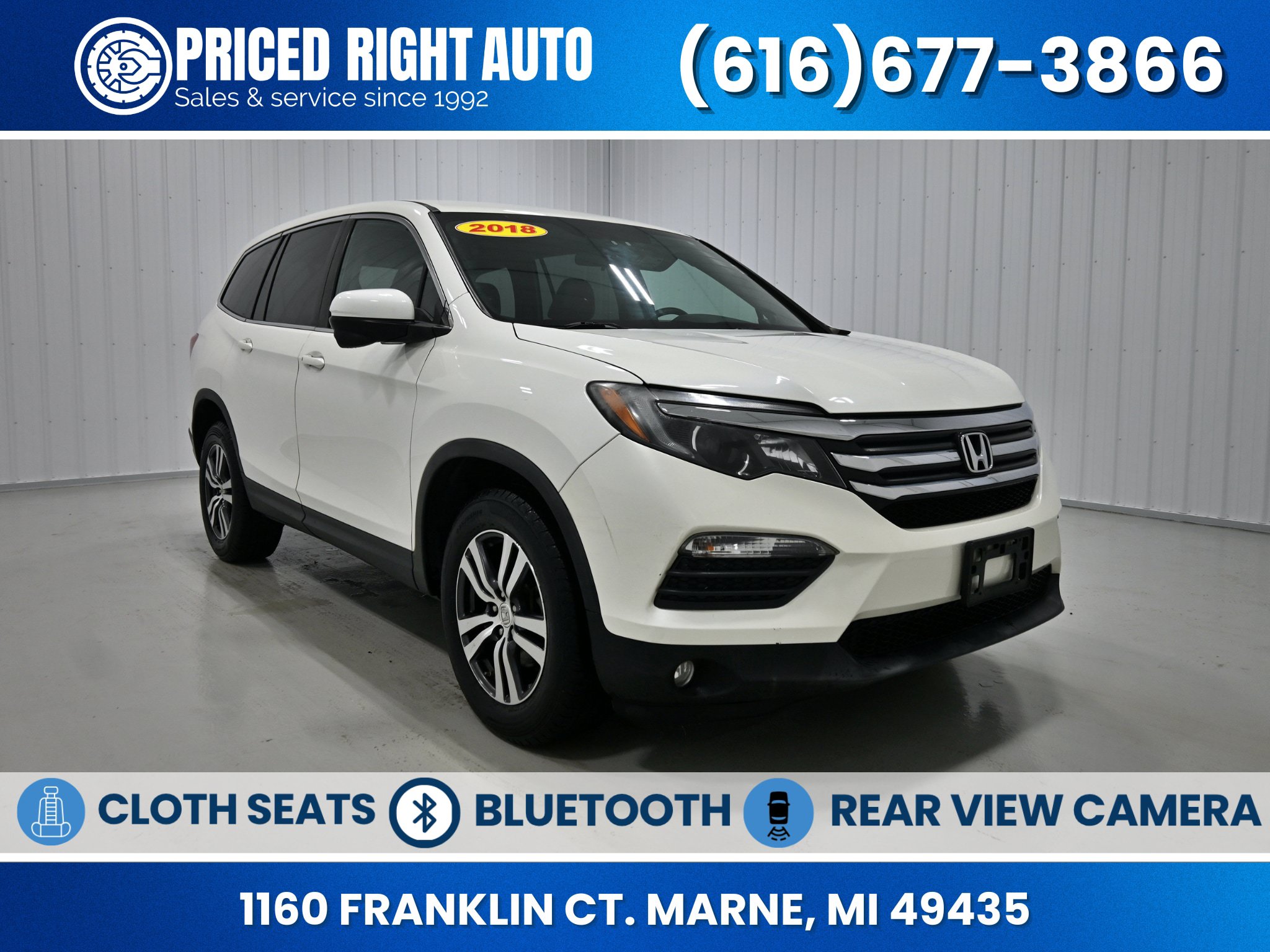 Used 2018 Honda Pilot EX image 1