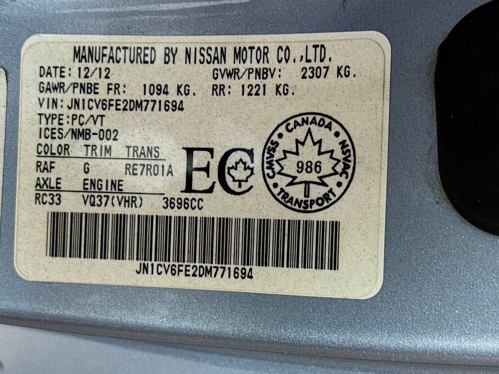 Used 2013 INFINITI G37 Sport RWD image 40