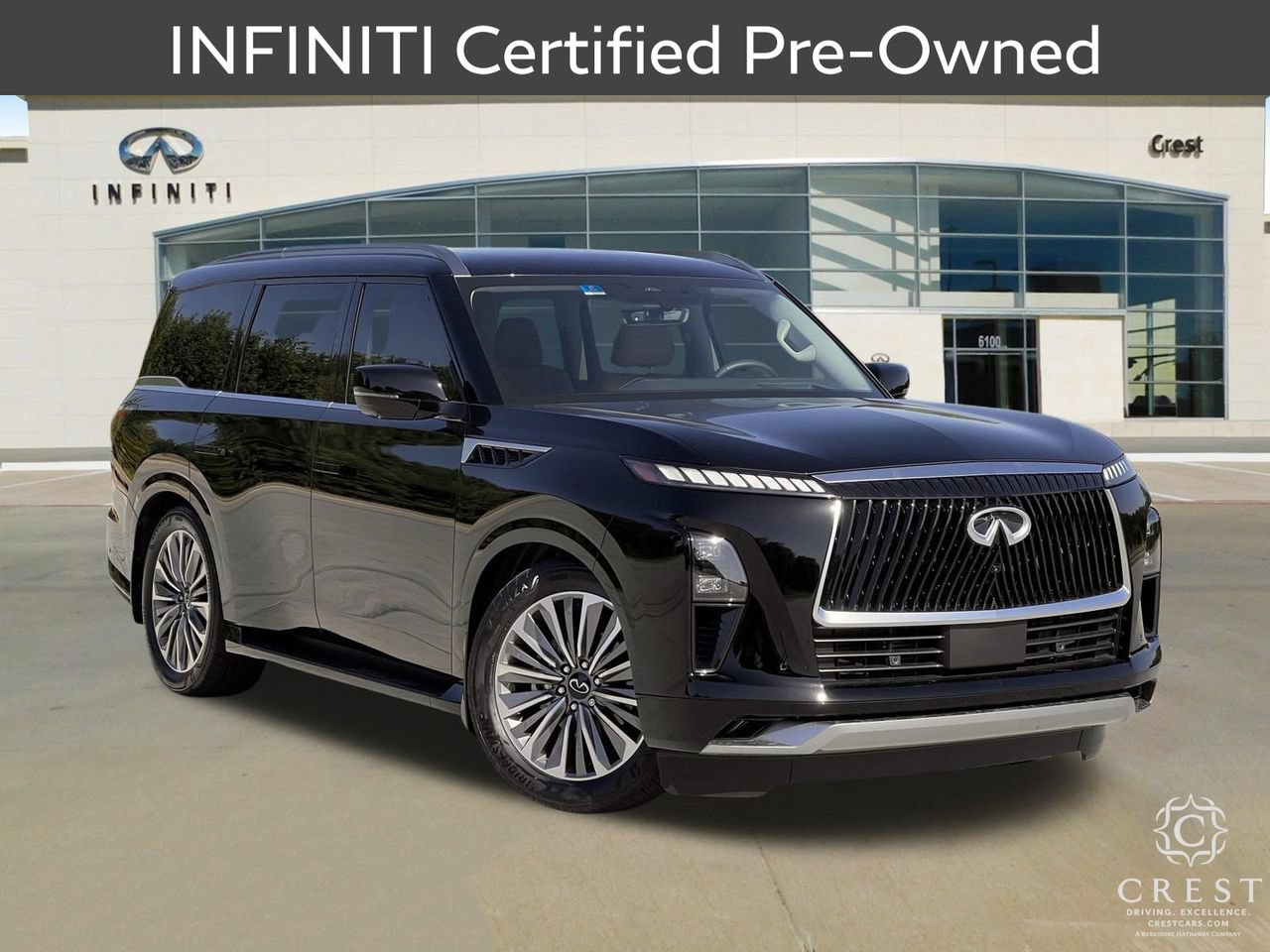 Certified 2026 INFINITI QX80 Luxe w/ Cargo Package RWD image 1