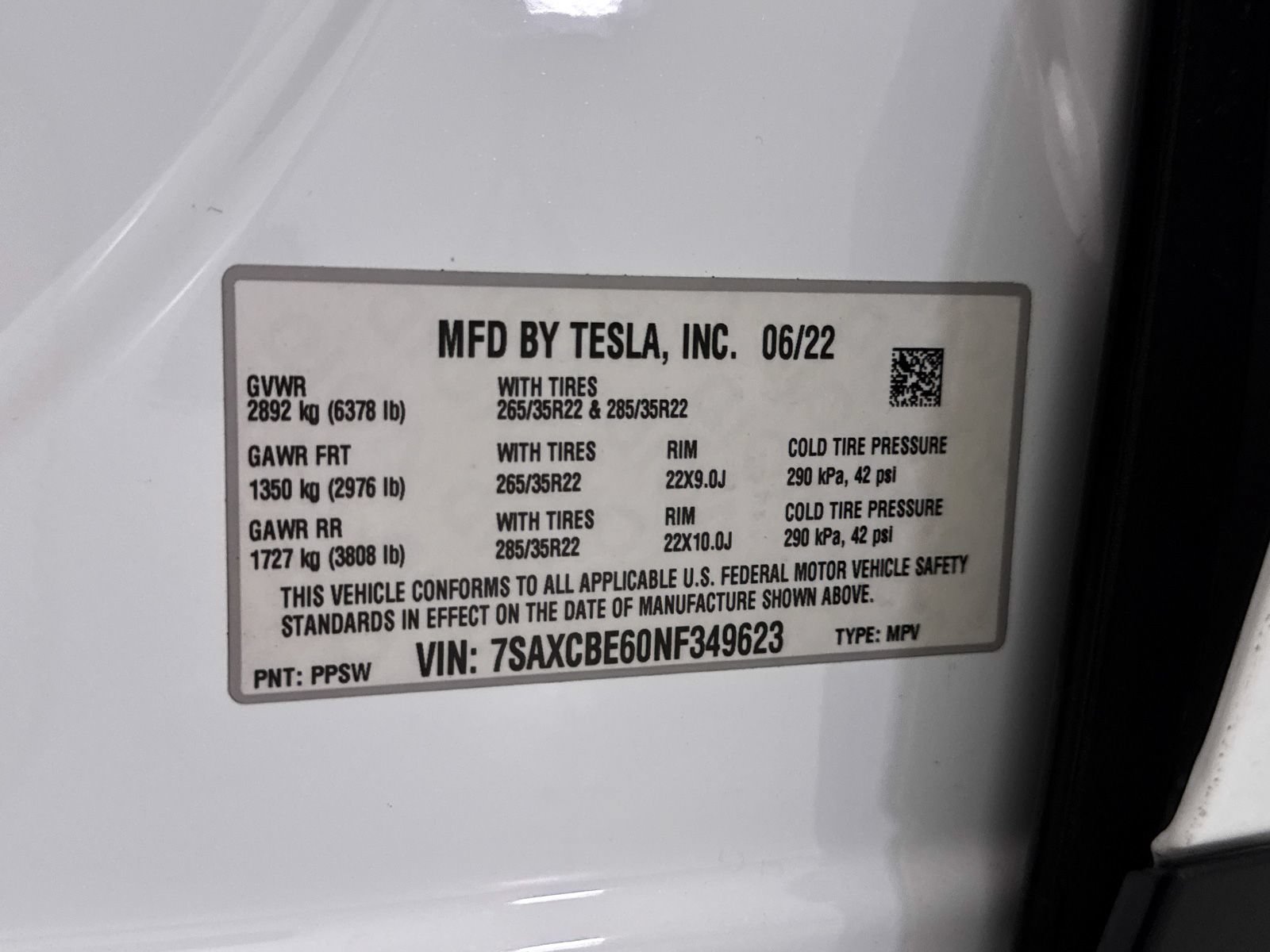Used 2022 Tesla Model X Plaid AWD/4WD image 39