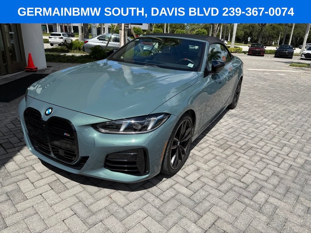 Used 2025 BMW M440i Convertible w/ Premium Package RWD image 2