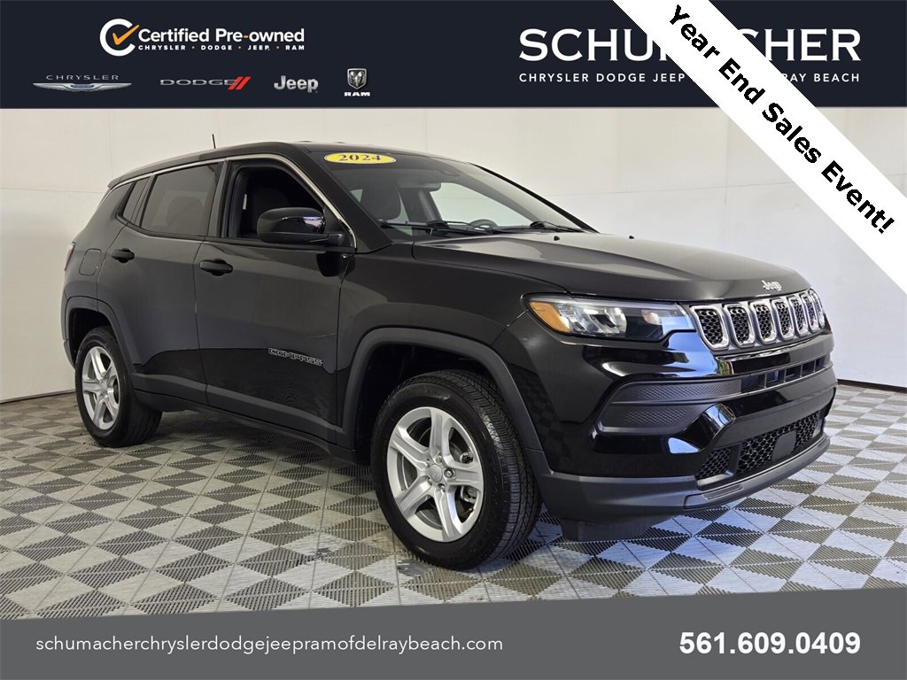 Used 2024 Jeep Compass Sport image 1