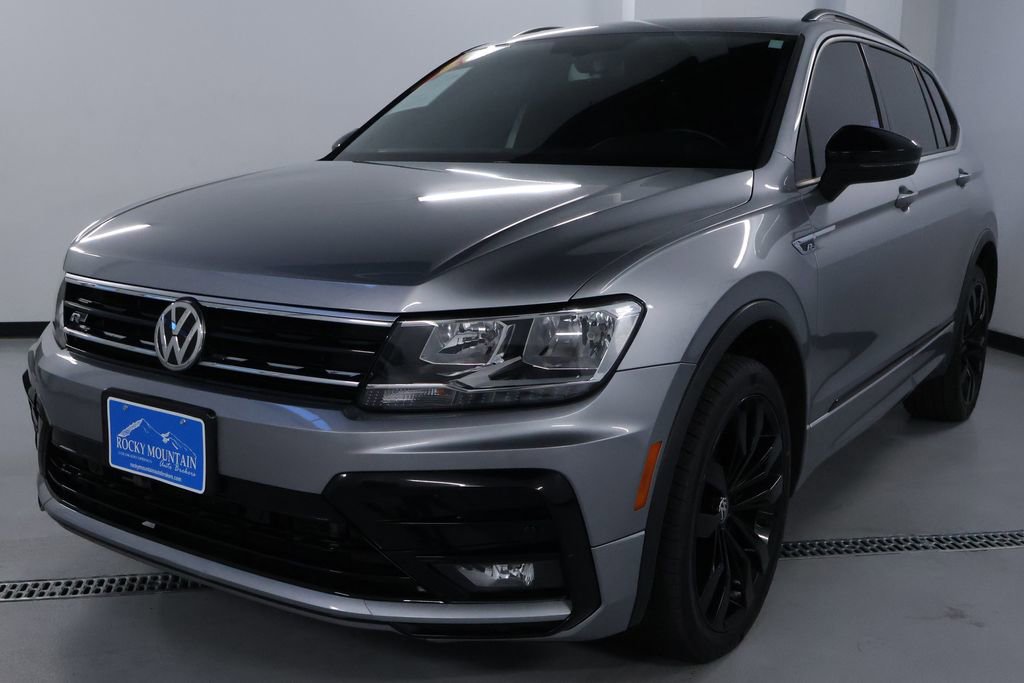 Used 2021 Volkswagen Tiguan SE R-Line w/ 3rd Row Seat Package AWD/4WD video 3