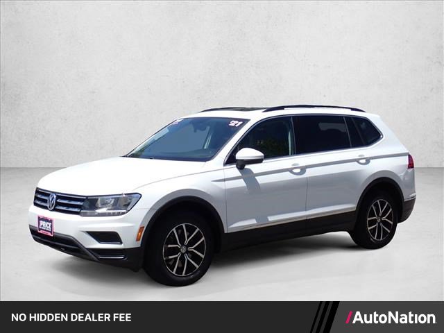 Used 2021 Volkswagen Tiguan SE w/ Panoramic Sunroof Package