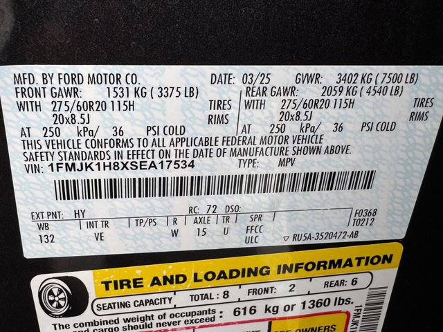 Certified 2025 Ford Expedition Max Active RWD image 31