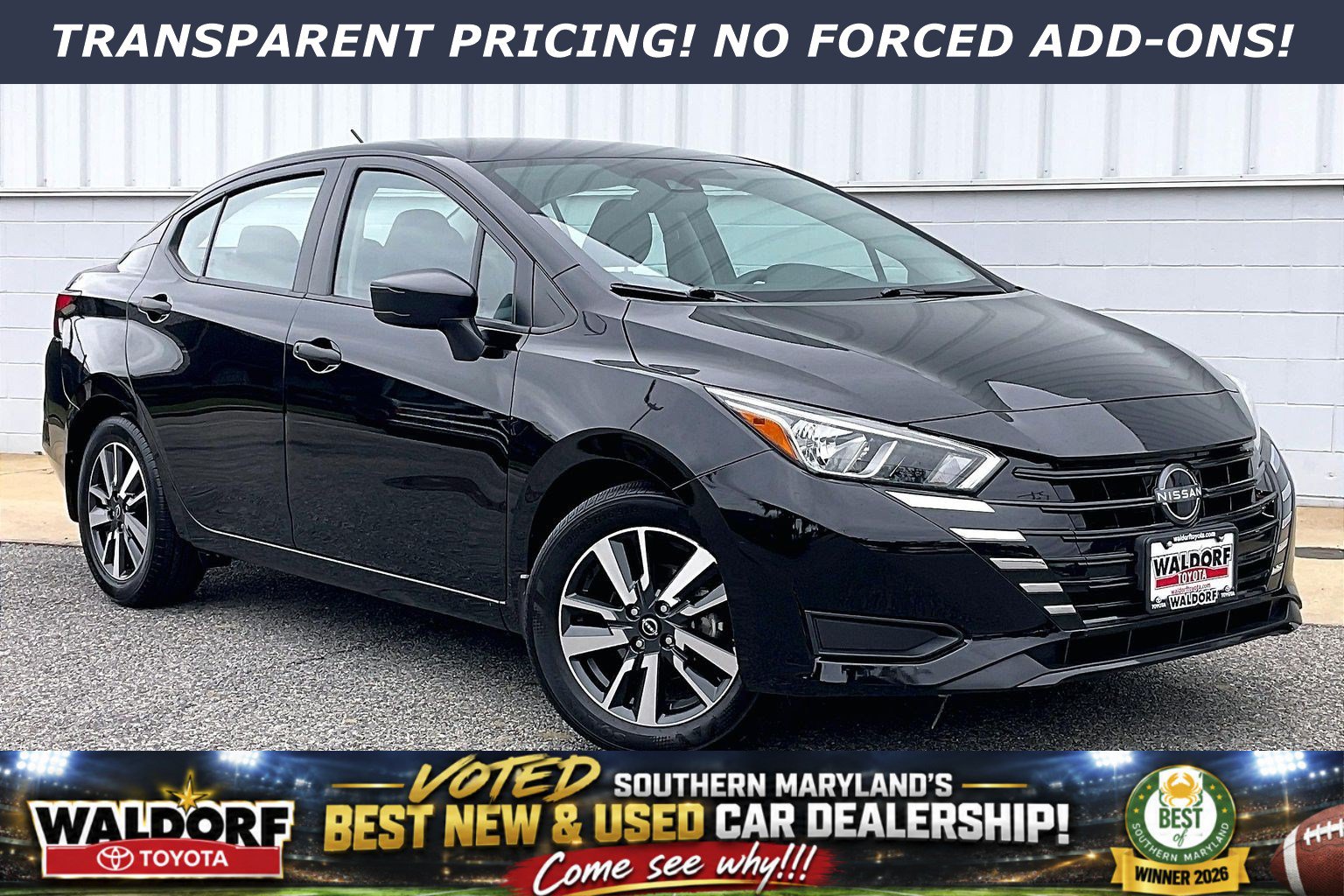Used 2024 Nissan Versa S w/ S Plus Package