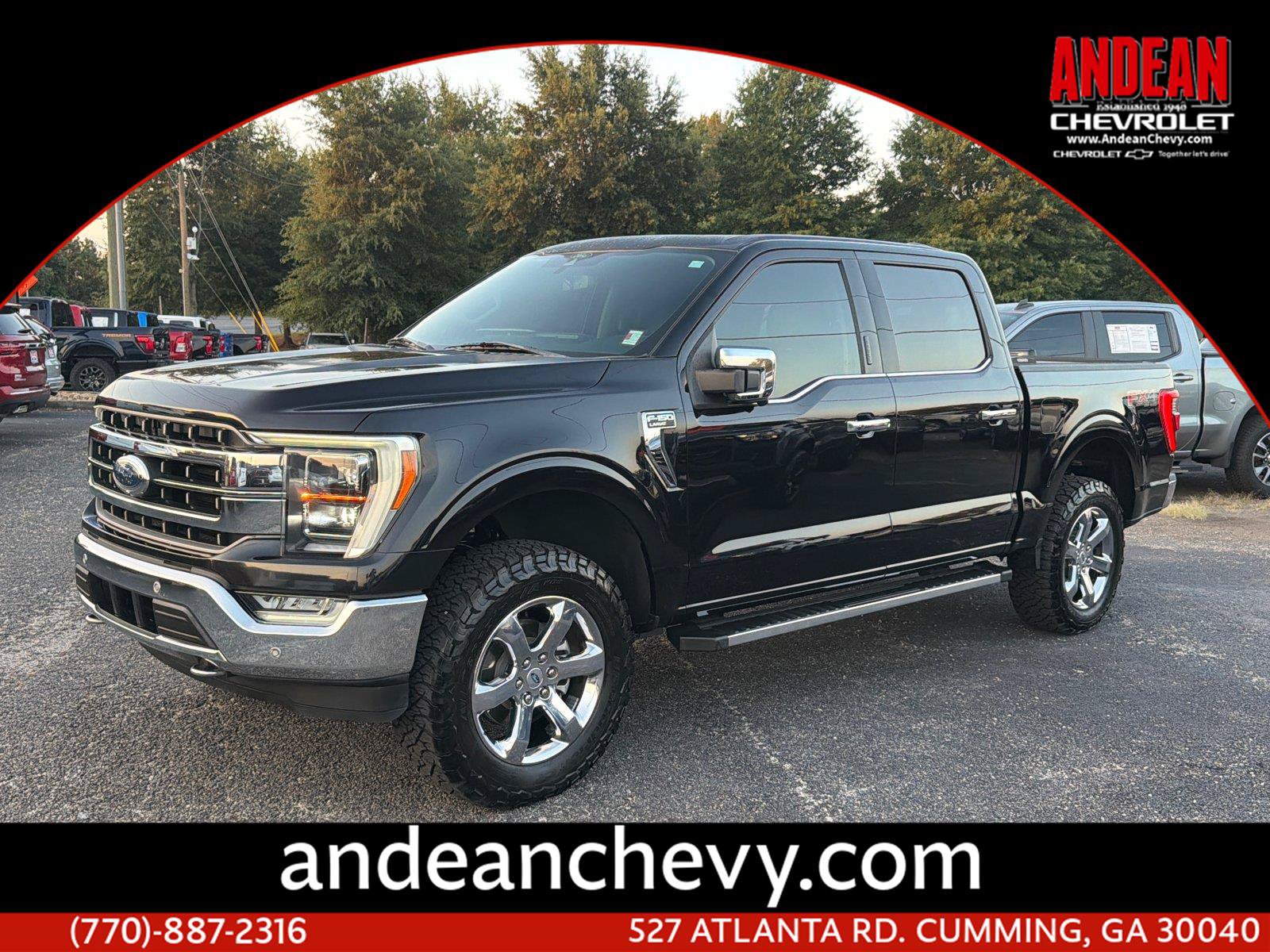Used 2022 Ford F150 Lariat w/ Equipment Group 502A High AWD/4WD image 1
