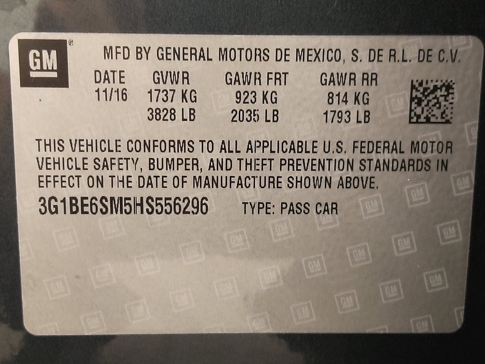 Used 2017 Chevrolet Cruze LT w/ Convenience Package image 33