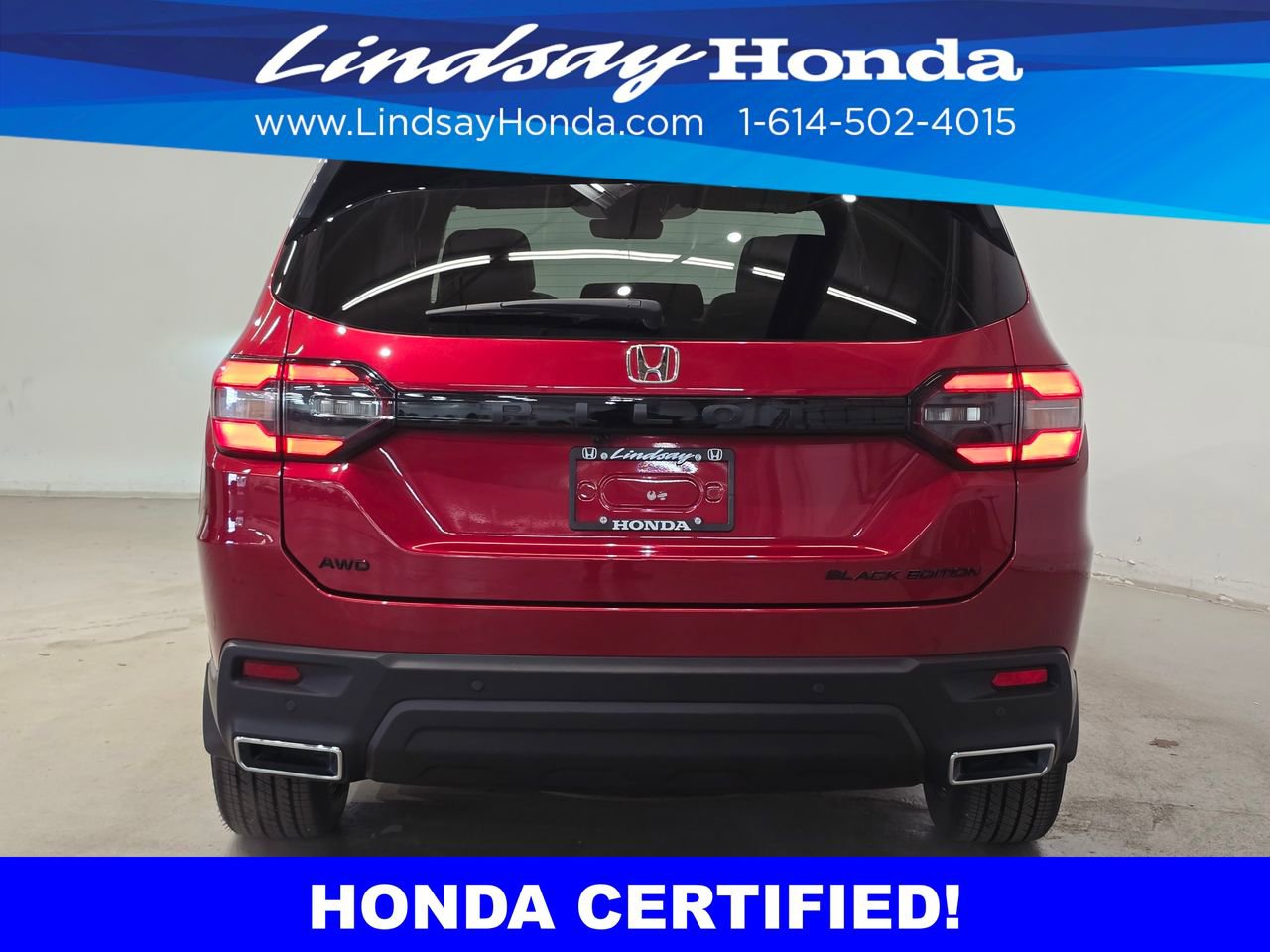 Certified 2025 Honda Pilot Black Edition image 5