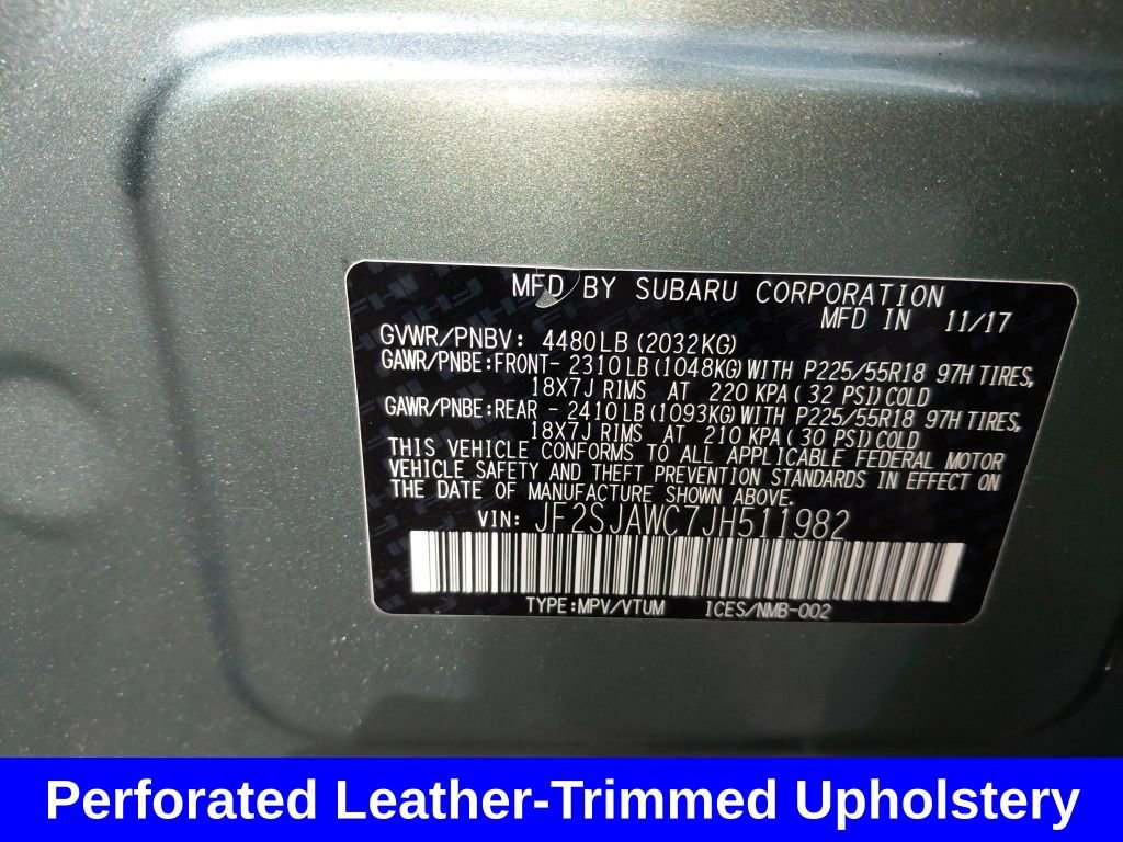 Used 2018 Subaru Forester 2.5i Touring image 37