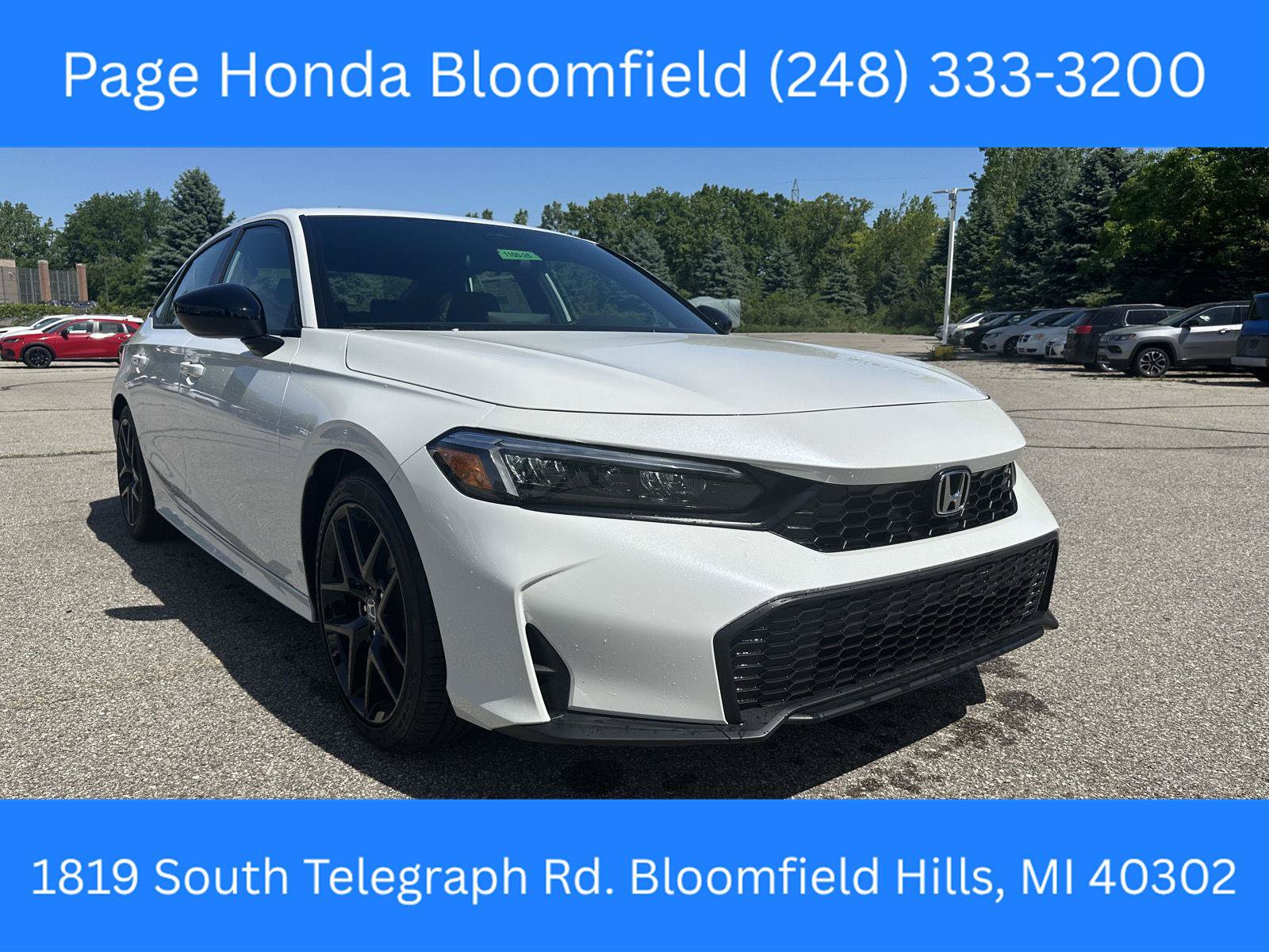 New 2026 Honda Civic Sport