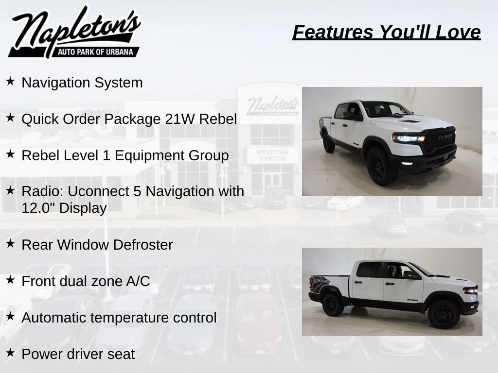 Used 2026 RAM 1500 Rebel w/ Rebel Level 1 Equipment Group AWD/4WD image 7