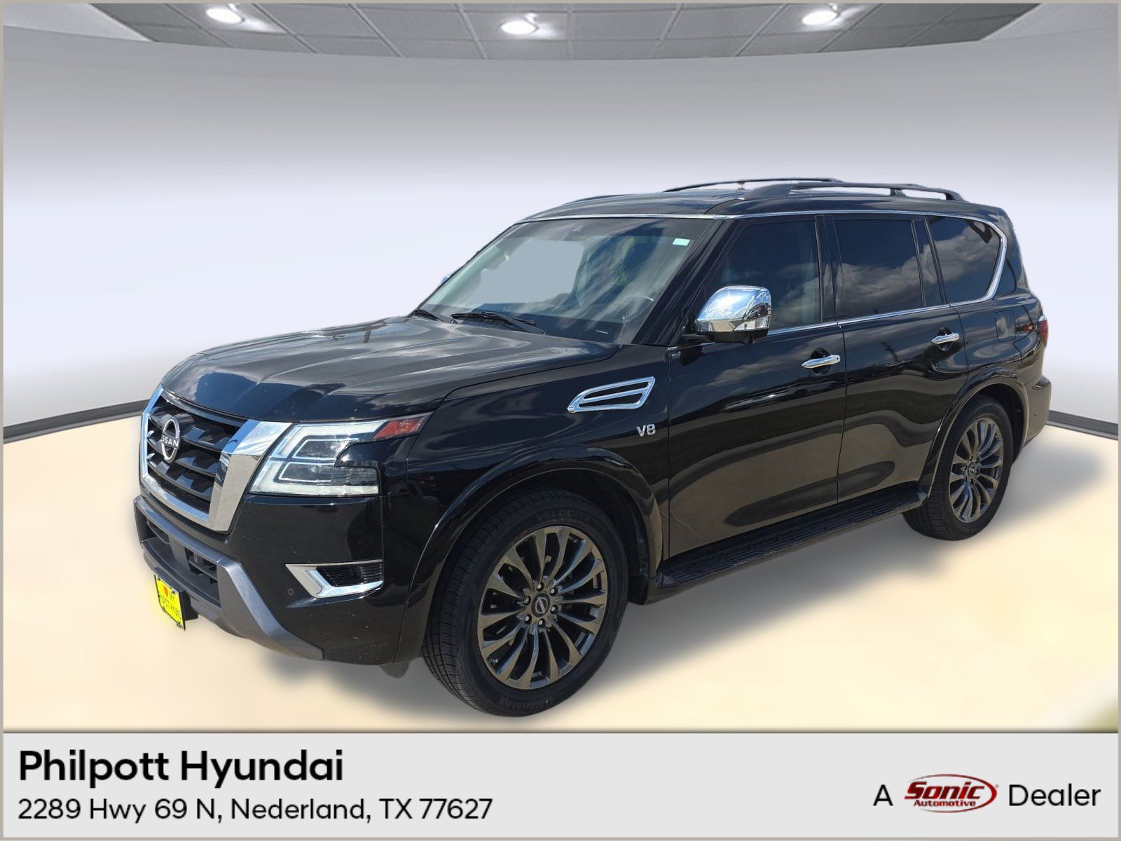 Used 2021 Nissan Armada Platinum w/ Captain's Chairs Package