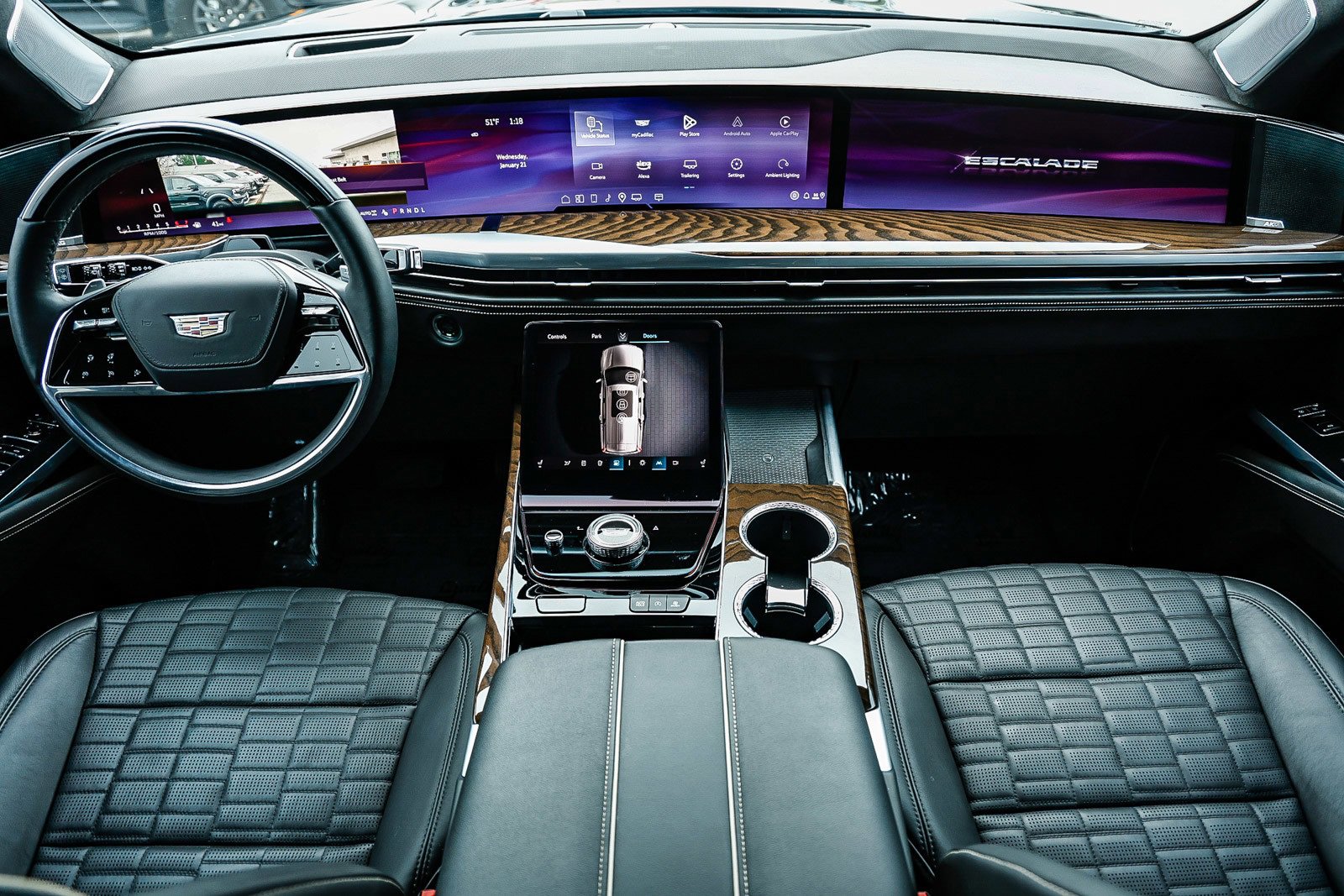 Used 2025 Cadillac Escalade ESV Sport Platinum w/ LPO, Floor Liner Package image 10