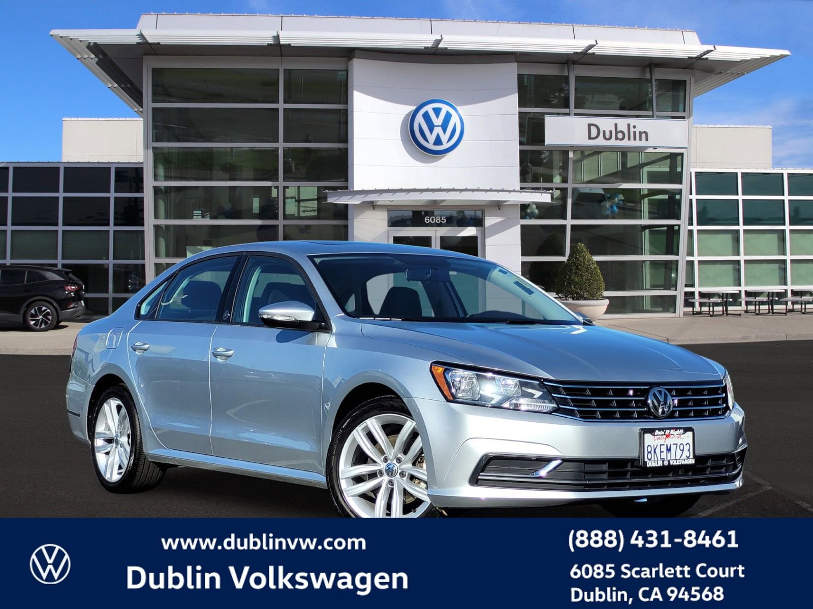 Certified 2019 Volkswagen Passat 2.0T Wolfsburg