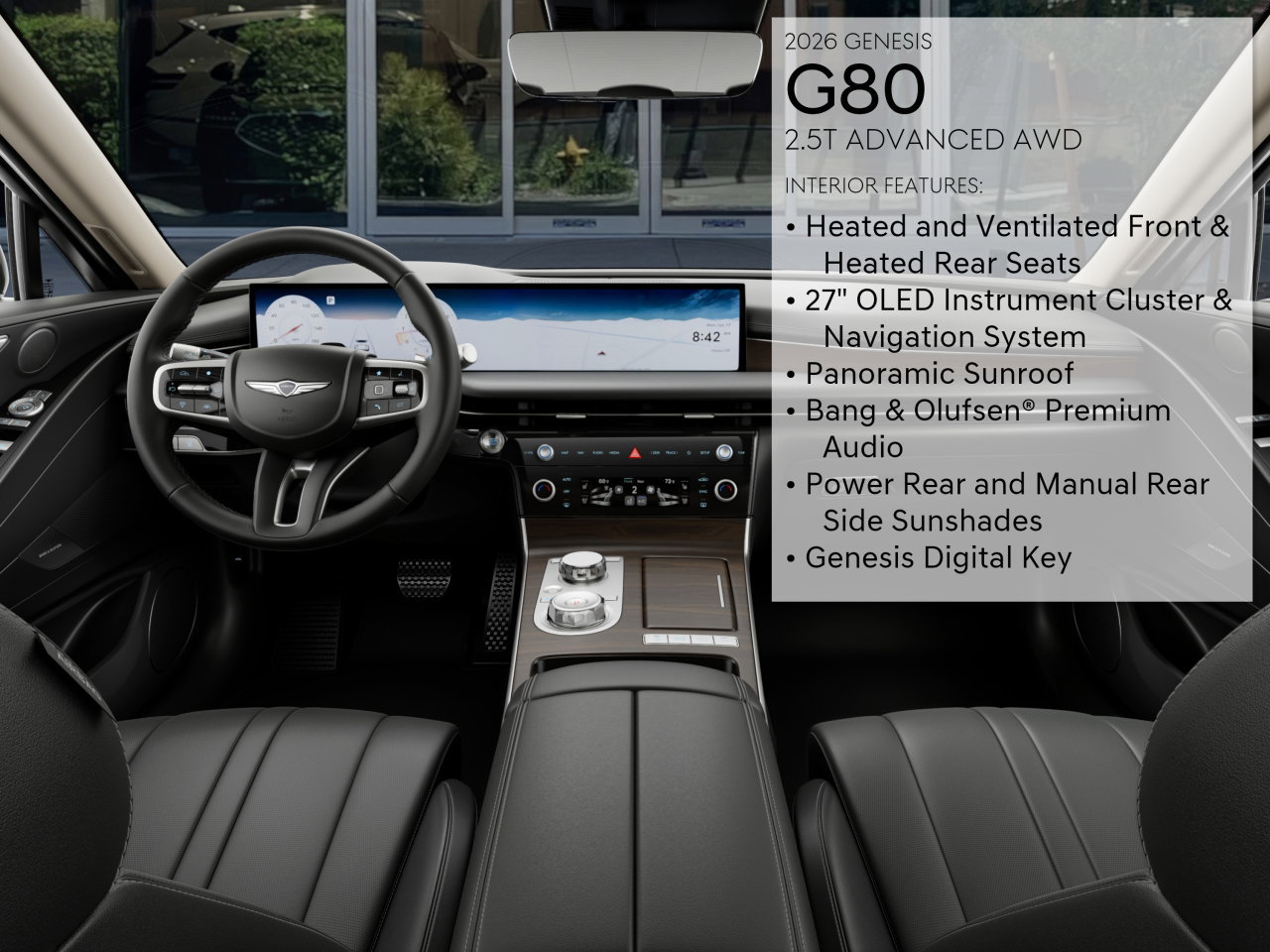 New 2026 Genesis G80 2.5T Advanced image 17