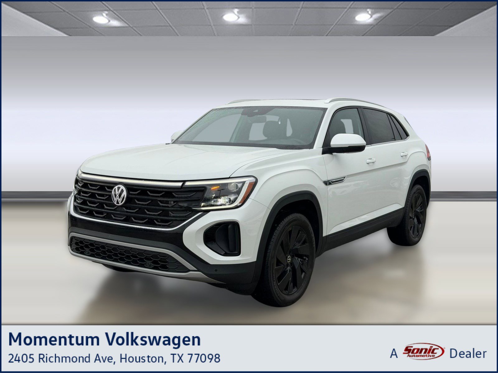Certified 2026 Volkswagen Atlas Cross Sport SE w/ Panoramic Sunroof Package FWD image 1